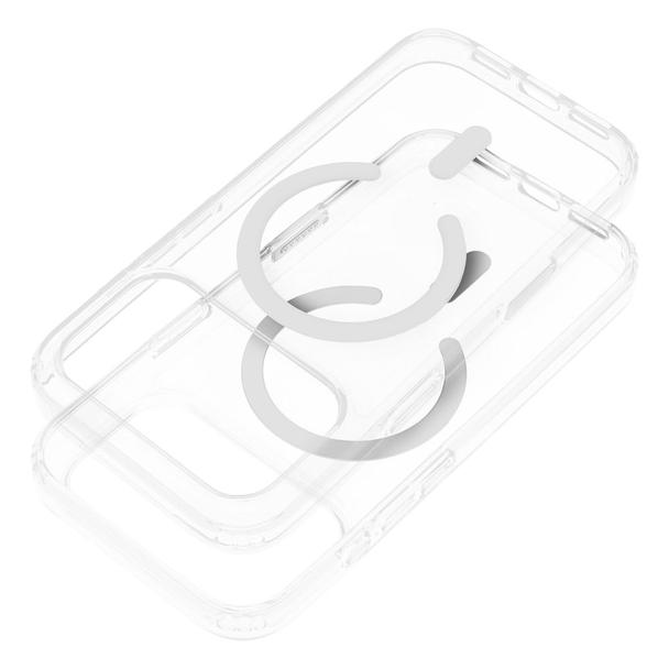 Etui na iPhone 15 PRO Forcell F-Protect Clear Hybrid Premium zgodne z MagSafe transparentne 0INT