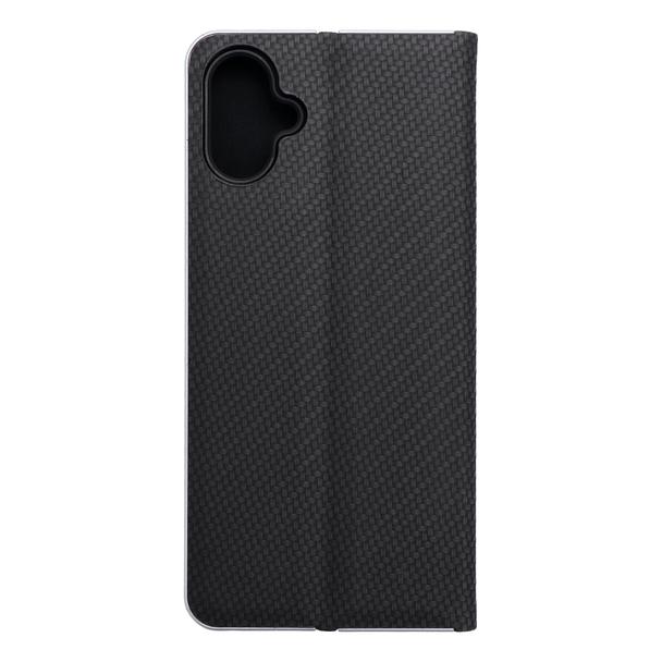 Etui z klapką na Samsung A06 Luna Book Carbon czarne
