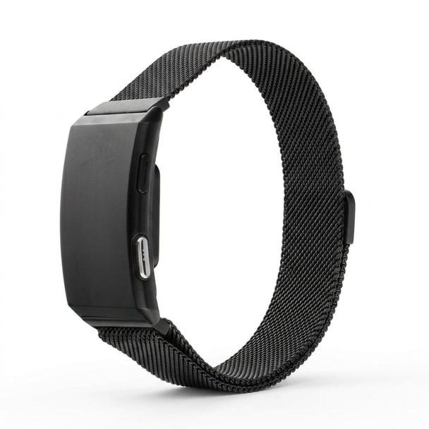 Inteligentny smart band z IP68, EKG, HR, HRV, BP, SPO2, Sleep & Strees monitor TITMO Loop I-110 czarny 0INT