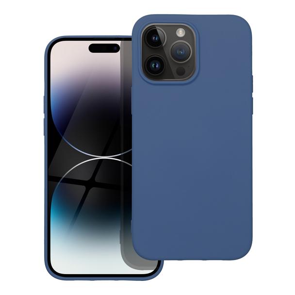 Futerał SILICONE do IPHONE 14 Pro Max niebieski