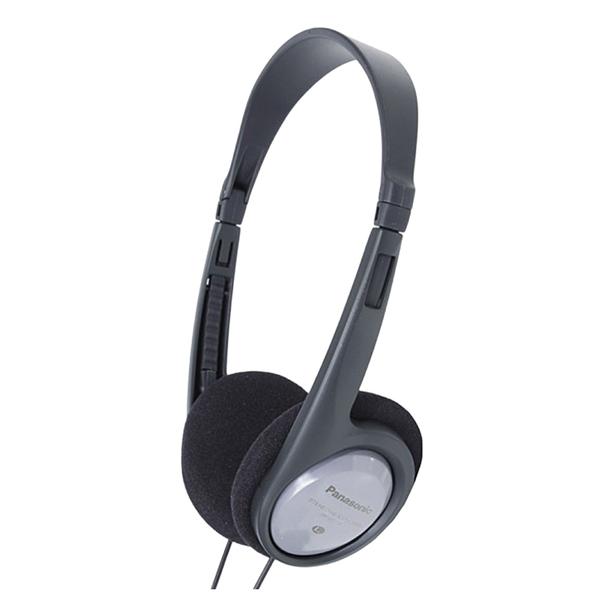 Słuchawki przewodowe (5m) do telewizora Headset TV PANASONIC RP-HT090E-H czarne
