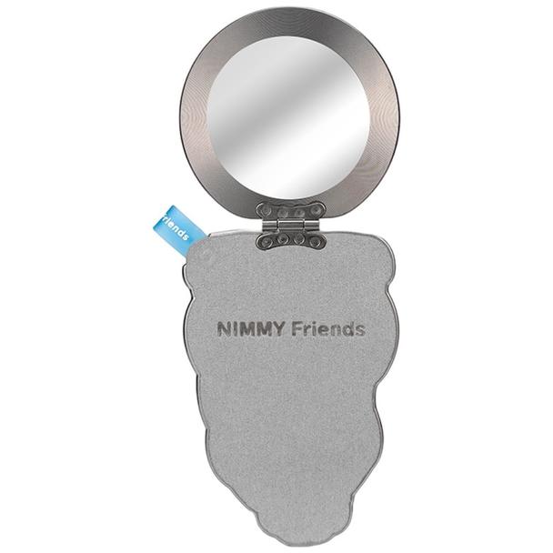 NIMMY zawieszka magnetyczna DENIM FASHION BRITISH SHORTHAIR CAT szara