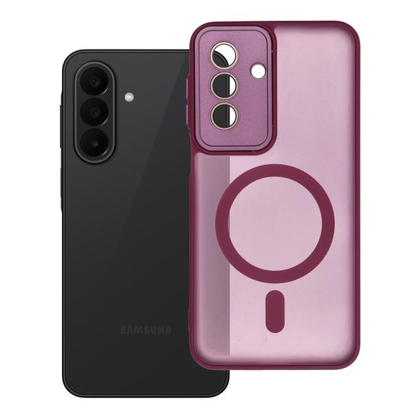 Etui na Samsung A27 Variete Mag Cover zgodne z MagSafe fioletowe