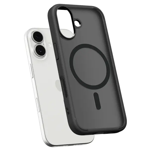 SPIGEN futerał ULTRA HYBRID MAG kompatybilny z MagSafe do IPHONE 17 frost black