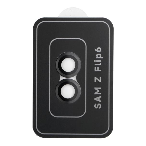 Osłona aparatu PROTECTOR 9H + aplikator do SAMSUNG FLIP 6 czarna