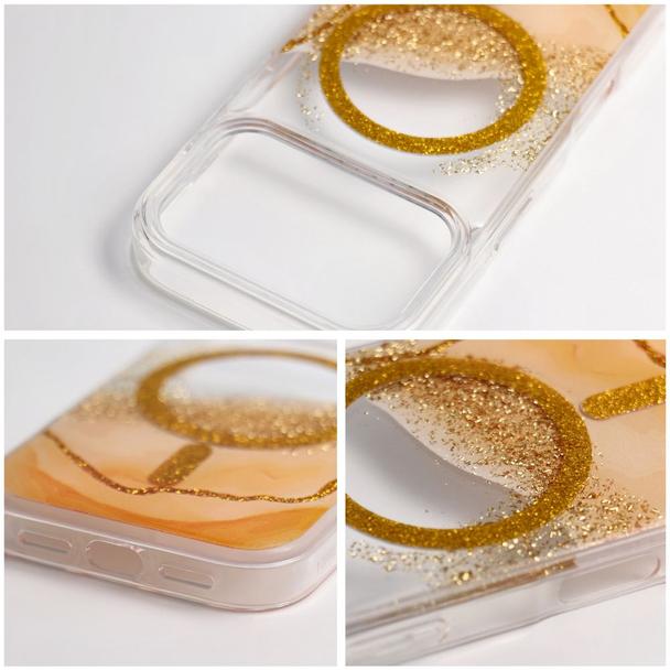 Etui na iPhone 18 Pro / 17 Pro Golden zgodne z MagSafe złote