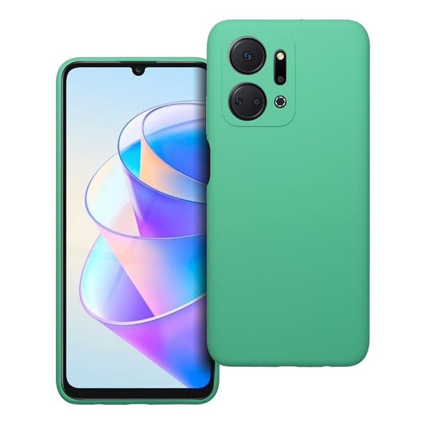 Futerał do Honor X7A Silicone 2mm miętowy