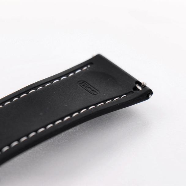 Pasek do zegarka 22 mm Titmo Strap S7 silicone czarny