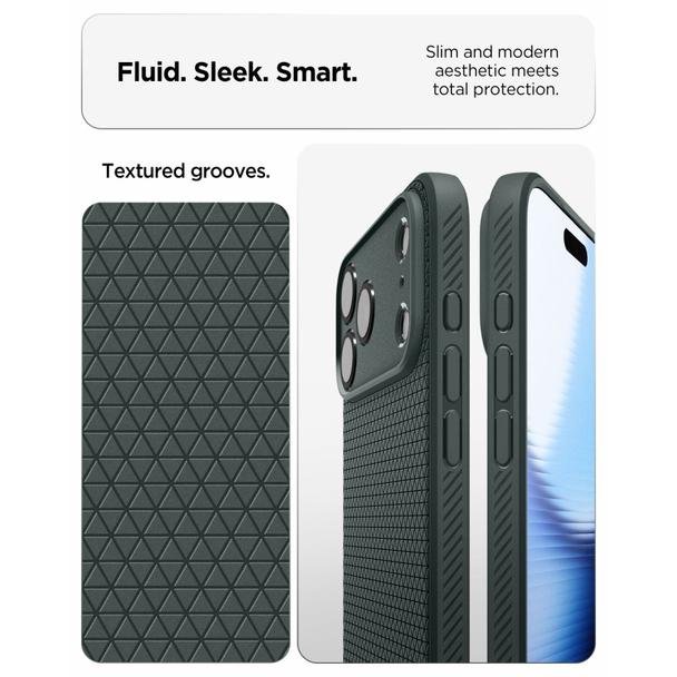 SPIGEN futerał LIQUID AIR do IPHONE 18 Pro Max / 17 Pro Max abyss green