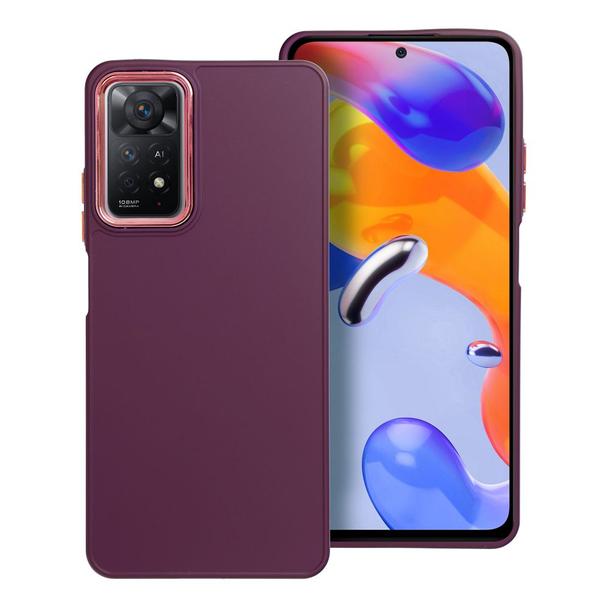 Futerał do Xiaomi Redmi Note 11 Pro / 11 Pro 5G Frame fioletowy