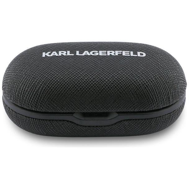 Słuchawki bezprzewodowe douszne ENC KARL LAGERFELD TWS Saffiano Logo KF003013 czarne