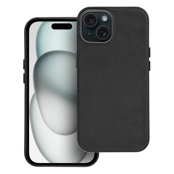 Futerał WOVEN MAG COVER kompatybilny z MagSafe do IPHONE 15 czarny