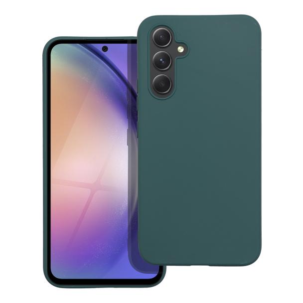 Futerał do Samsung A54 5G Matt ciemnozielony