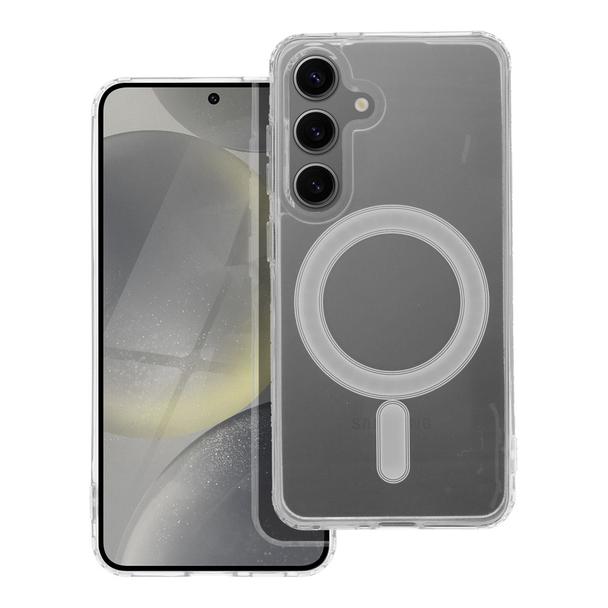 Futerał do Samsung S24 Clear Mag Cover (STR) zgodny z MagSafe transparentny