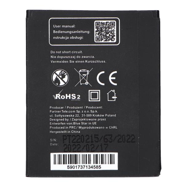 Bateria do Sony Ericsson U100 Yari / J10 / J10i2 ELM / Hazel 1100 mAh Blue Star