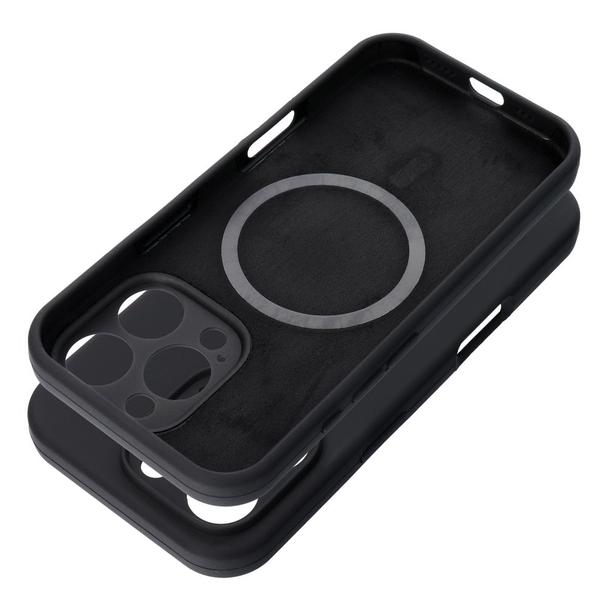 Futerał do iPhone 16 PRO Silicone 2mm zgodny z MagSafe czarny