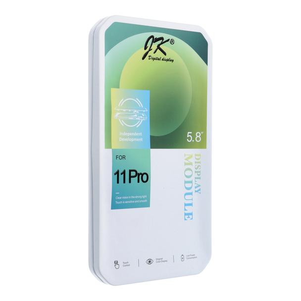 Wyświetlacz do iPhone 11 Pro  z ekranem dotykowym czarnym (JK Incell) IC Transferable