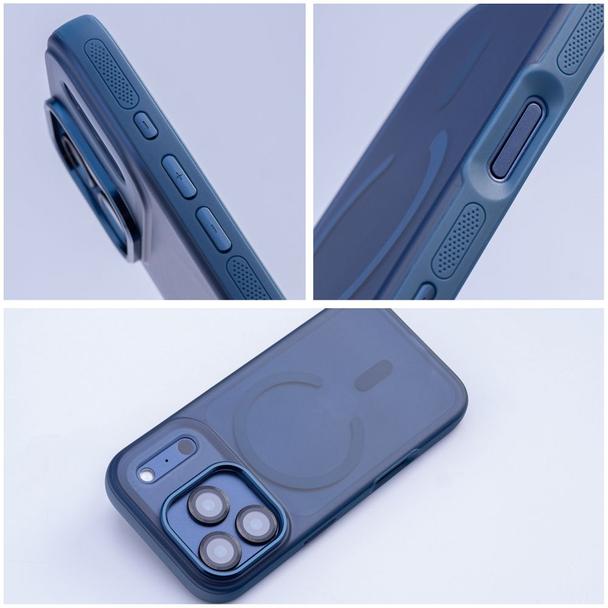 Etui na iPhone 18 Pro / 17 Pro Flexline Mag Cover zgodne z MagSafe granatowe