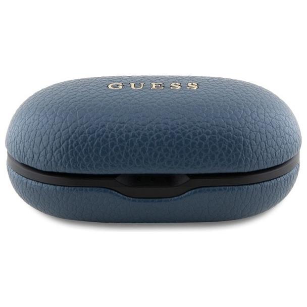 GUESS słuchawki bezprzewodowe bluetooth TWS ENC GUTWSPGTSPSB (PU Grainee Classic Logo) niebieskie