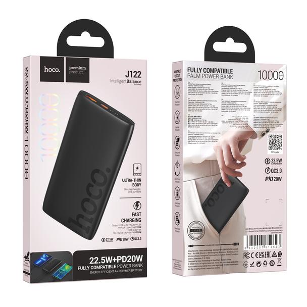 Powerbank Hoco 10000 mAh QC PD 3A 22,5W J122 czarny