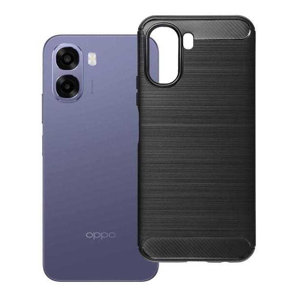 Etui na Oppo A6x Carbon 2.0 czarny