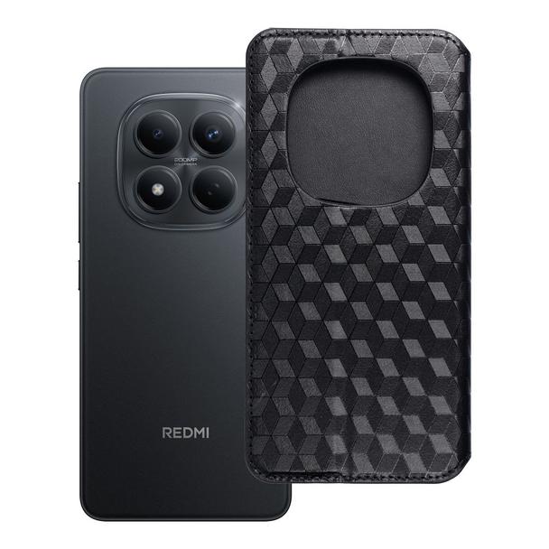 Etui z klapką na Xiaomi Redmi NOTE 15 PRO 5G Cubic Book czarne