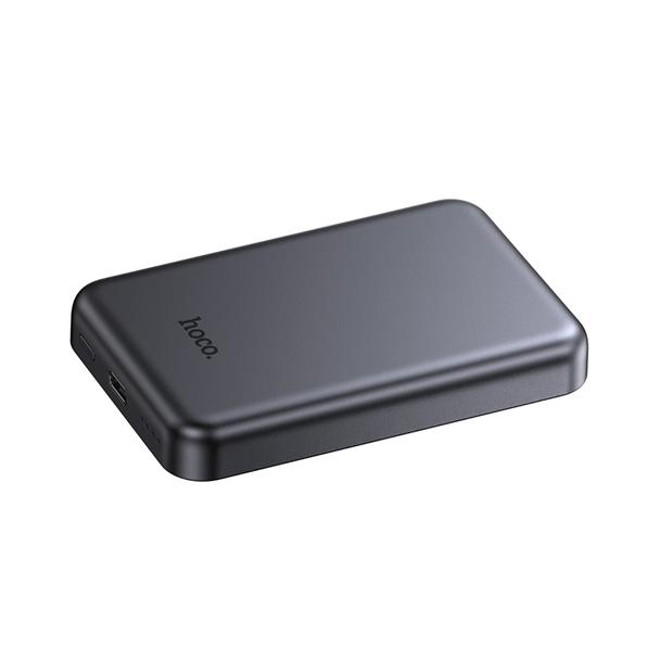Powerbank zgodny z MagSafe Hoco 5000 mAh 2A 5W J160 szary