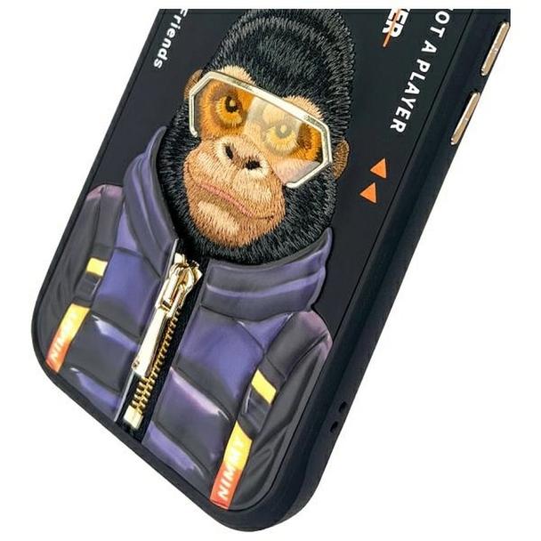 NIMMY futerał COOL&CUTE 2.0 Monkey do IPHONE 15 czarny