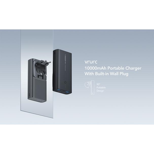 Powerbank Veger ACE100 (W1146) PD QC3.0 20W 10000 mAh czarny