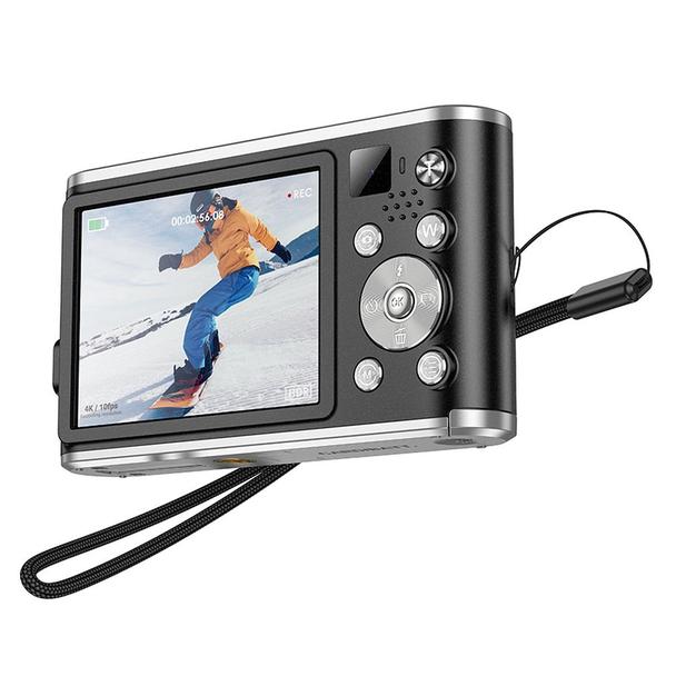 Aparat cyfrowy Hoco 13MP 2,8" 4K DV203 czarny