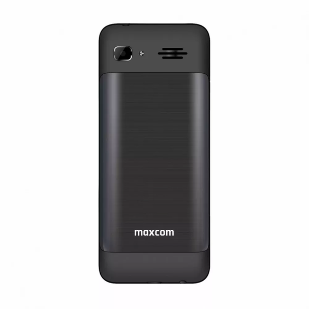 MAXCOM telefon dla seniora MM245 czarny