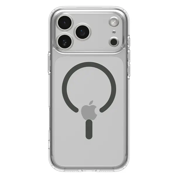 SPIGEN futerał ULTRA HYBRID MAG kompatybilny z MagSafe do IPHONE 17 Pro clear graphite