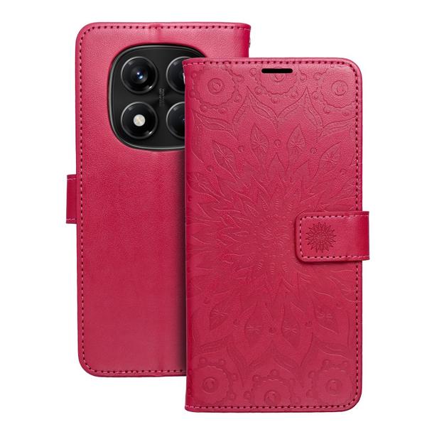 Etui z klapką na Xiaomi Redmi NOTE 14 PRO 4G Mezzo Book mandala magenta