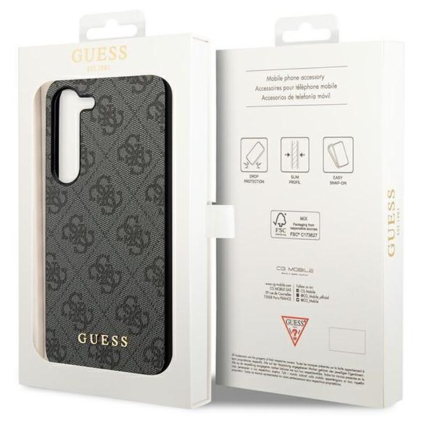 GUESS futerał do SAMSUNG S24 Plus GUHCS24MG4GFGR (Classic logo) czarny