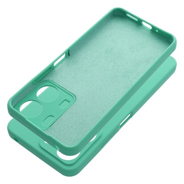 Futerał do Xiaomi Redmi 13C Silicone 2mm miętowy