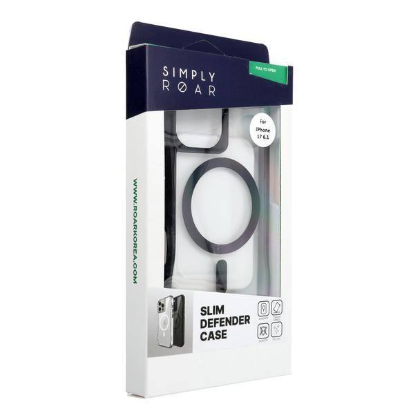 ROAR futerał SLIM DEFENDER kompatybilny z MagSafe do IPHONE 17 czarny