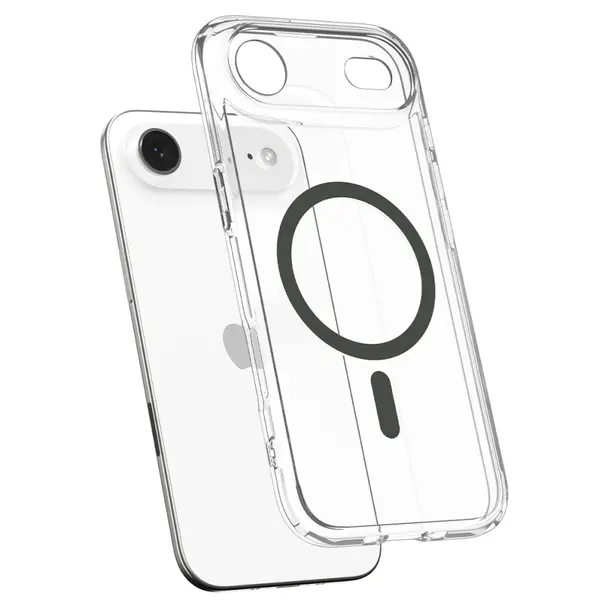 SPIGEN futerał ULTRA HYBRID MAG kompatybilny z MagSafe do IPHONE 17 Air clear graphite