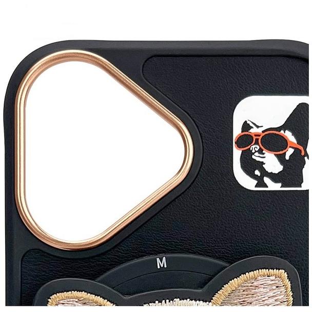 NIMMY futerał GLASSES COOL DOG kompatybilny z MagSafe do IPHONE 16 czarny