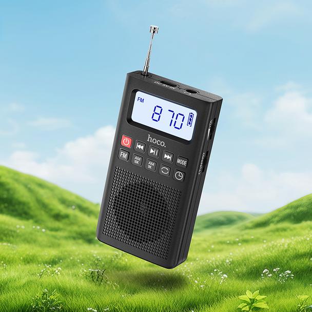 Radio przenośne Hoco HI51 czarne