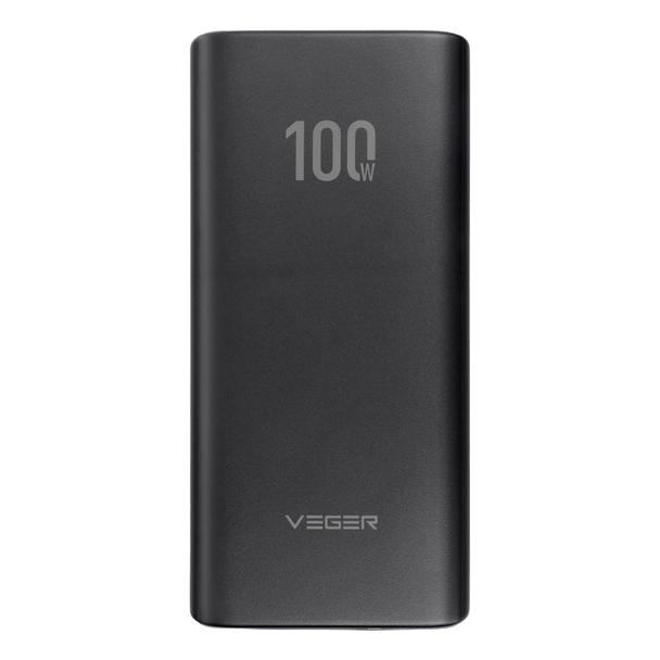 Powerbank Veger T100 (W2032C-100) PD QC3.0 5A 100W 20000 mAh czarny 0INT