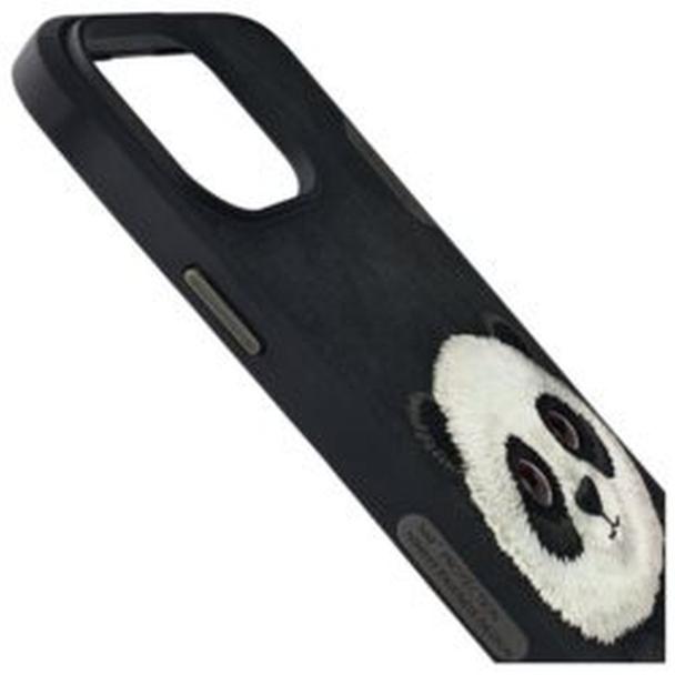 NIMMY futerał BIG EYED PET 2.0 Panda do IPHONE 15 Pro Max czarny