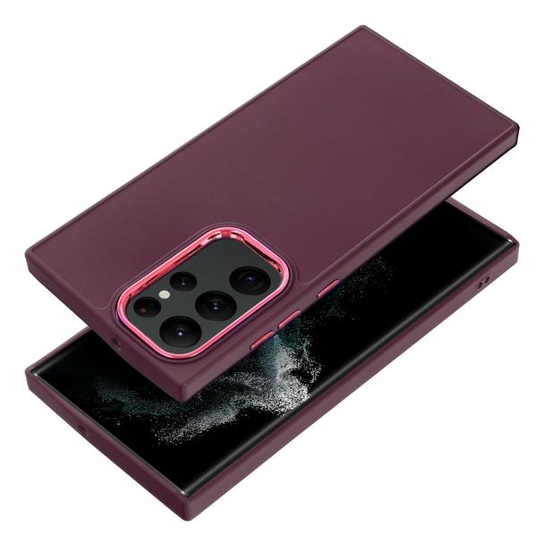 Futerał do Samsung S22 ULTRA Frame fioletowy