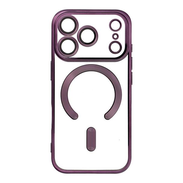 Futerał do iPhone 17 PRO Electro Mag Cover zgodny z MagSafe fioletowy