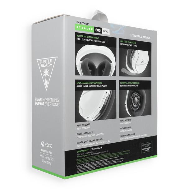 Słuchawki bezprzewodowe nauszne gamingowe Turtle Beach Stealth 600 Gen 2 do Xbox One / Series białe