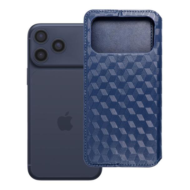 Etui z klapką na iPhone 17 PRO MAX / 18 PRO MAX Cubic Book niebieskie
