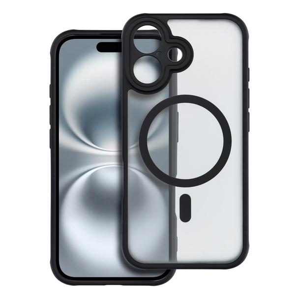 Futerał do iPhone 16 Full Matte Mag Cover zgodny z MagSafe czarny