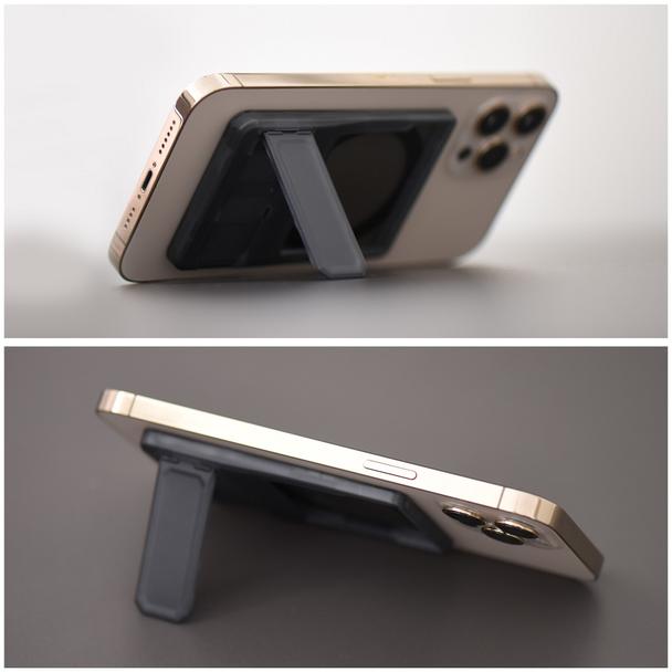 Portfel magnetyczny na karty kompatybilny z MagSafe czarny