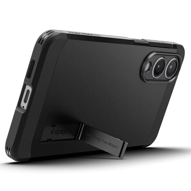 SPIGEN futerał TOUGH ARMOR kompatybilny z MagSafe do SAMSUNG S25 Edge black