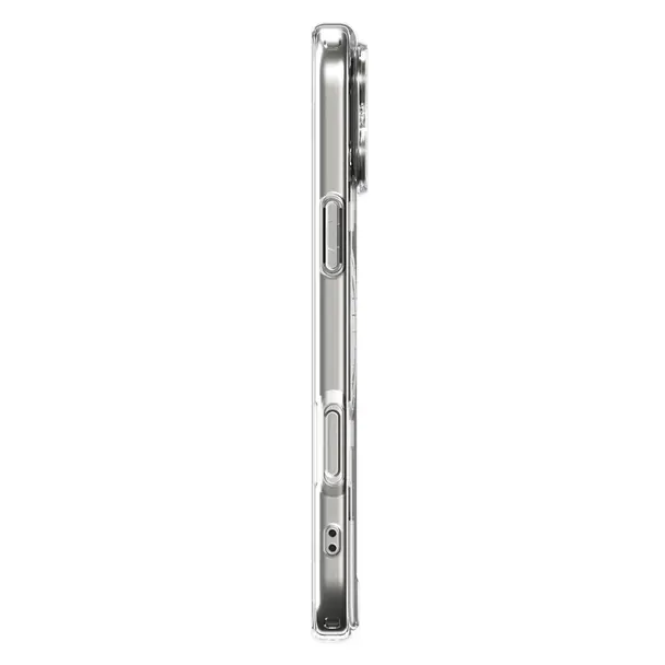 SPIGEN futerał ULTRA HYBRID MAG kompatybilny z MagSafe do IPHONE 17 Pro clear white