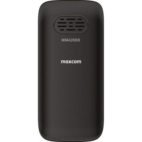 MAXCOM telefon dla seniora MM428L czarny